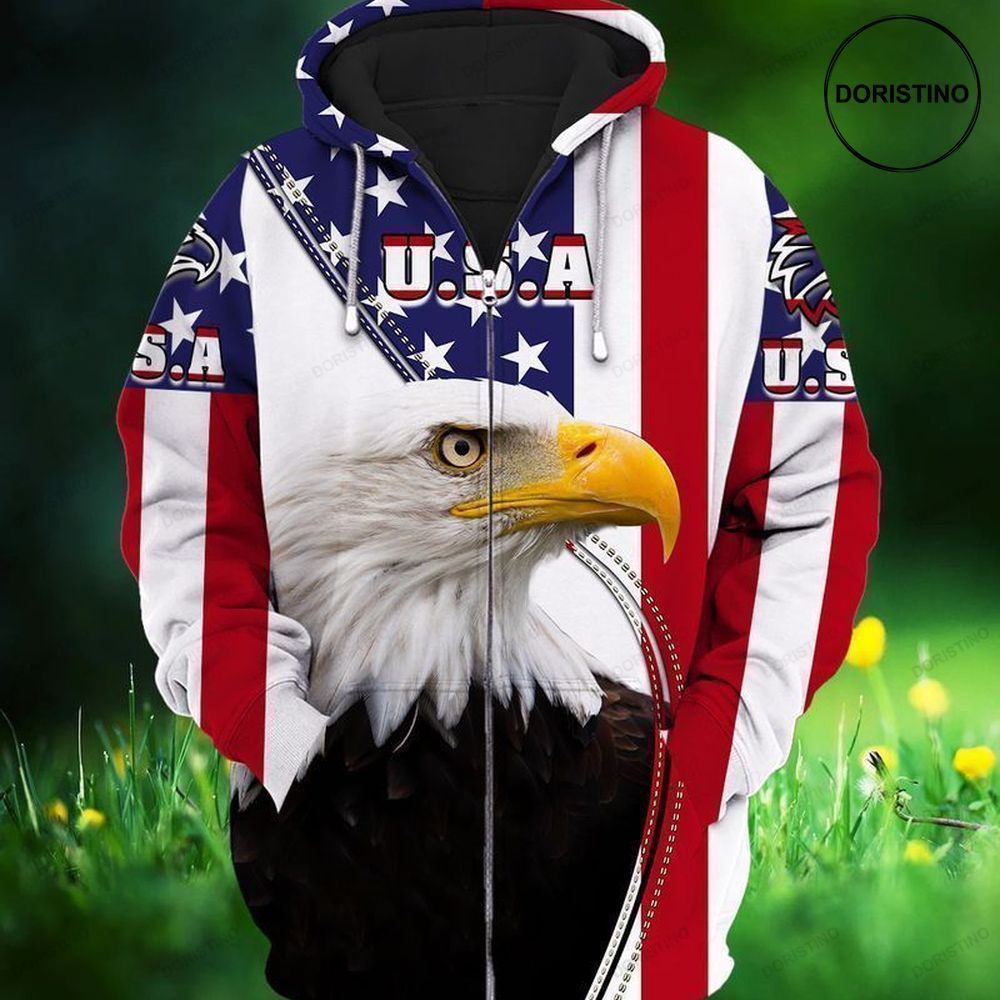 4th Of July Independence Day American Eagle Usa Limited Edition 3d Hoodie
