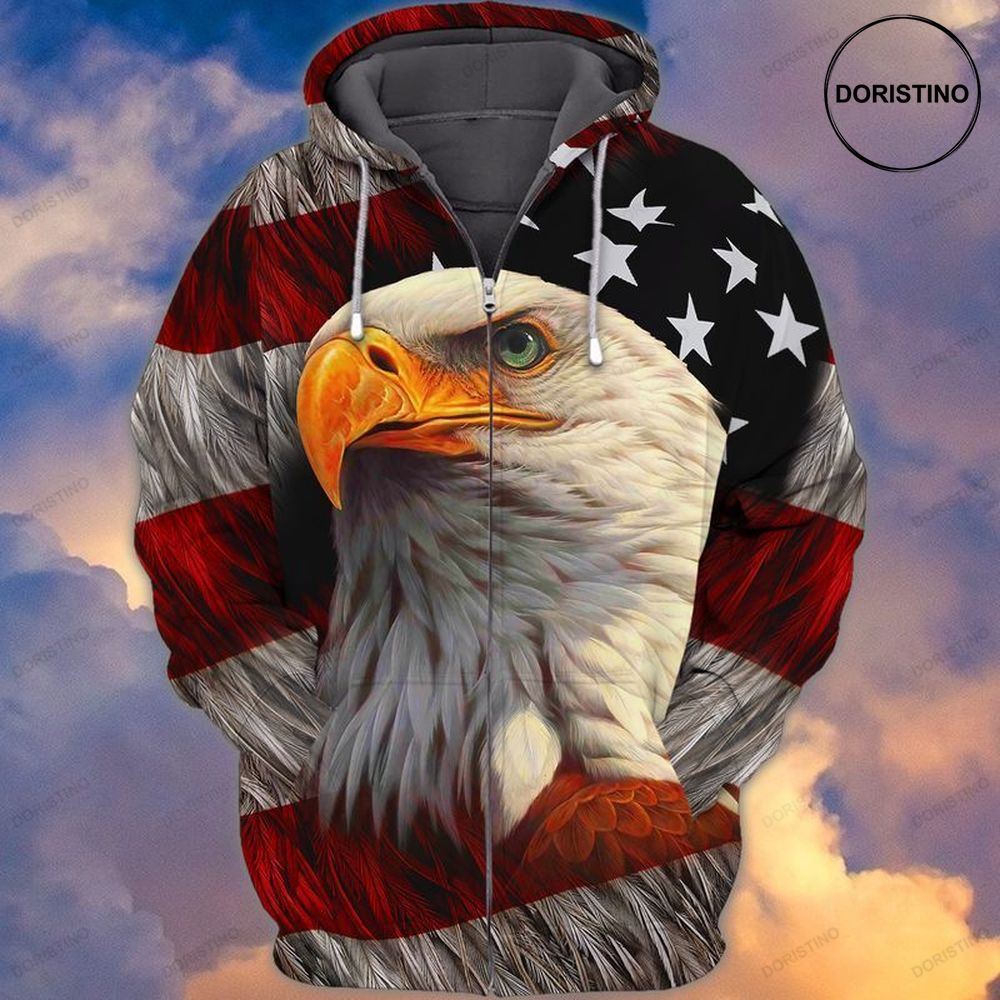 4th Of July Independence Day American Eagle V9 Limited Edition 3d Hoodie