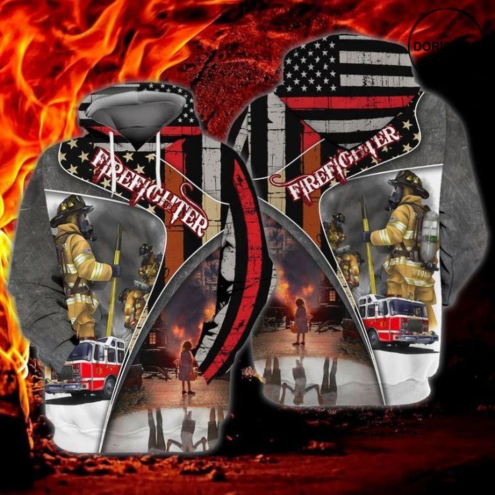 4th Of July Independence Day American Firefighter Limited Edition 3d Hoodie