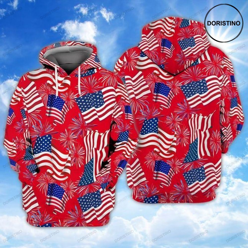 4th Of July Independence Day American Flag Limited Edition 3d Hoodie
