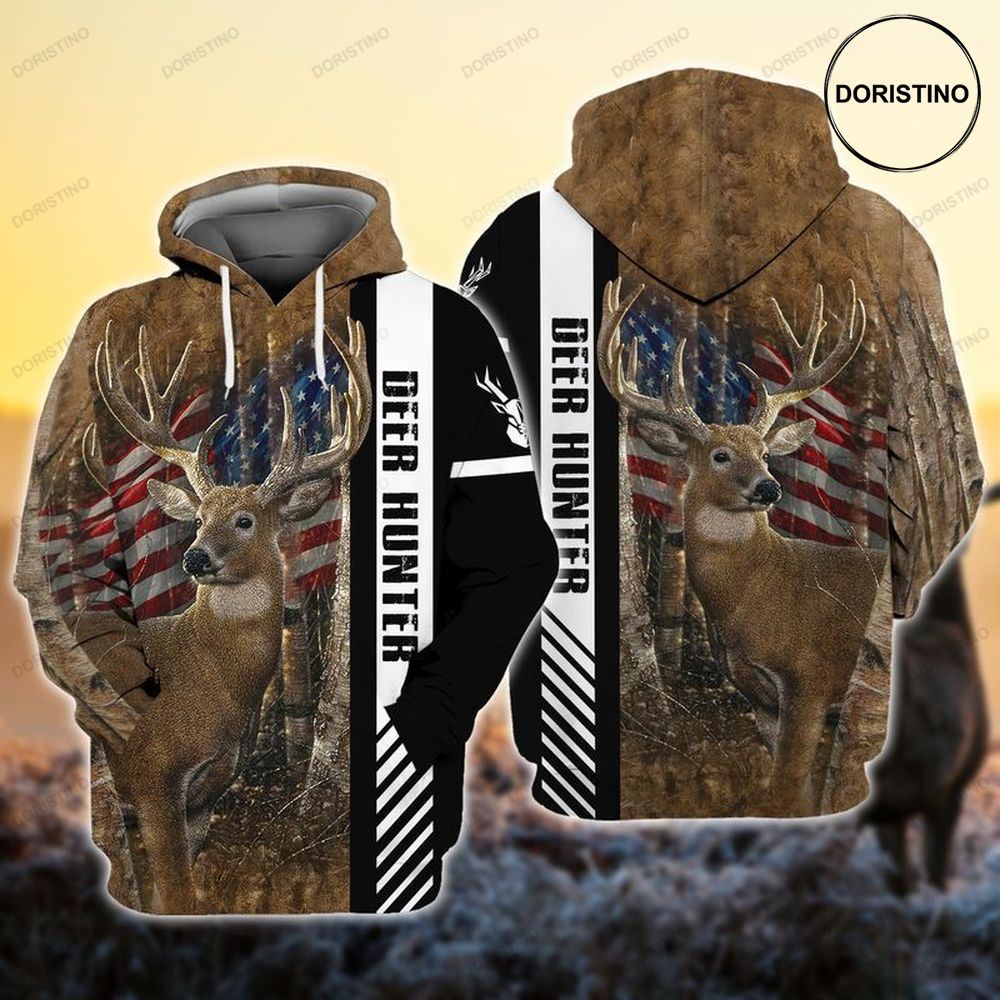 4th Of July Independence Day Deer Hunting Limited Edition 3d Hoodie