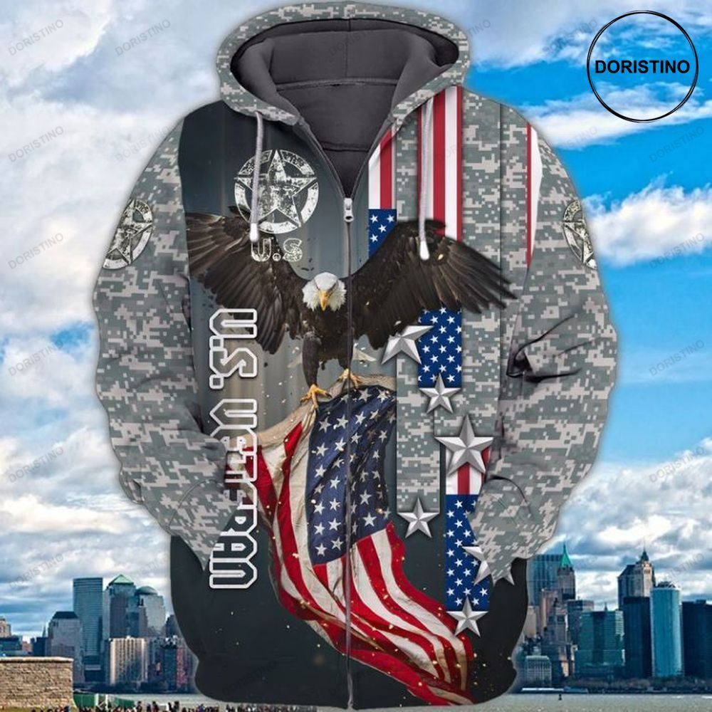 4th Of July Independence Day Memorial Day Veteran Eagle Limited Edition 3d Hoodie