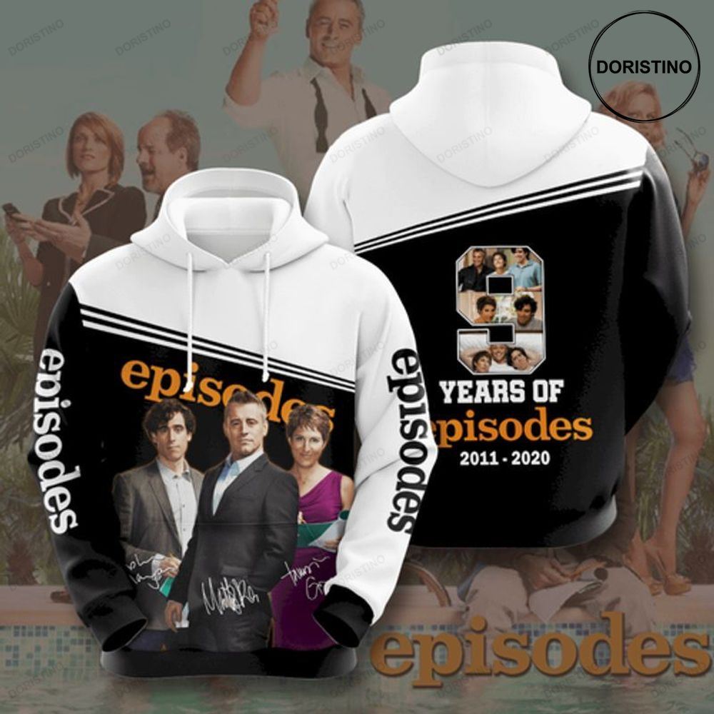 9 Years Of Episodes Awesome 3D Hoodie