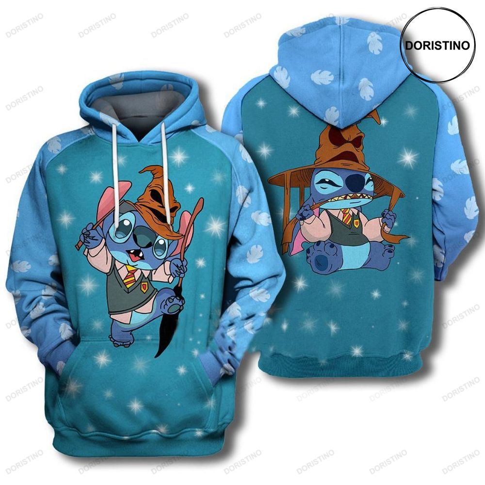 Adorable Harry Potter Stitch Awesome 3D Hoodie