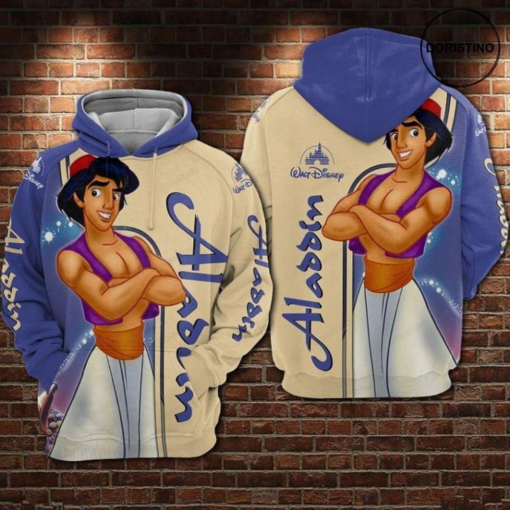 Aladdin Awesome 3D Hoodie