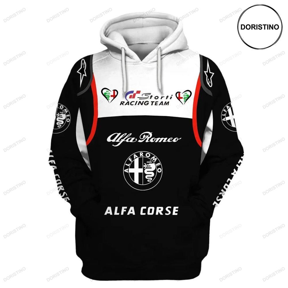 Alfa Romeo Storti Racing Team Limited Edition 3d Hoodie