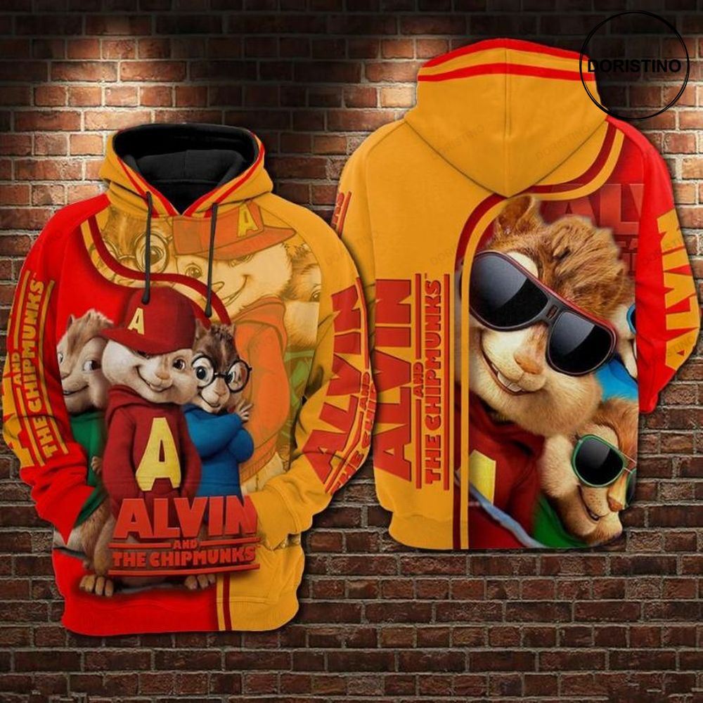 Alvin And The Chipmunks Awesome 3D Hoodie
