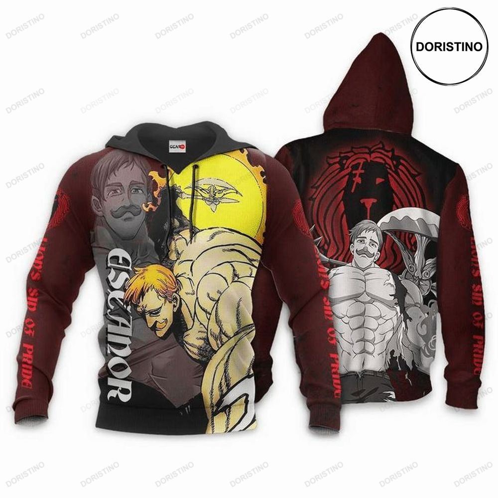 Lions Sin Of Pride Escanor Seven Deadly Sins Anime Manga Awesome 3D Hoodie