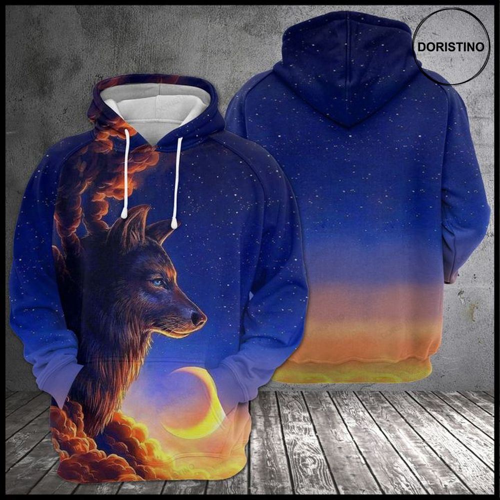 Lone Wolf Limited Edition 3d Hoodie