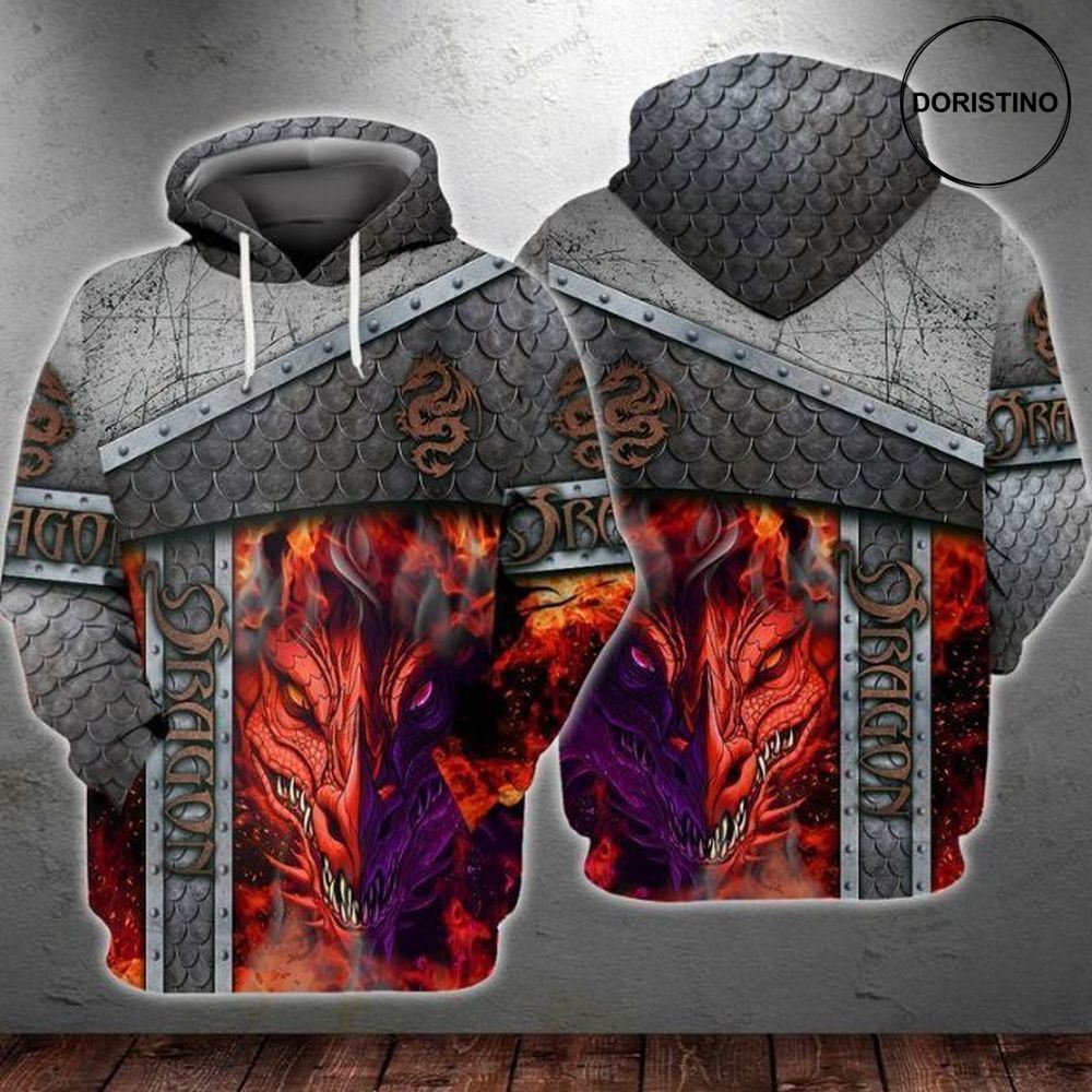 Love Dragon V3 Limited Edition 3d Hoodie