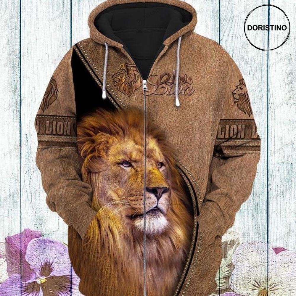 Love Lion Awesome 3D Hoodie