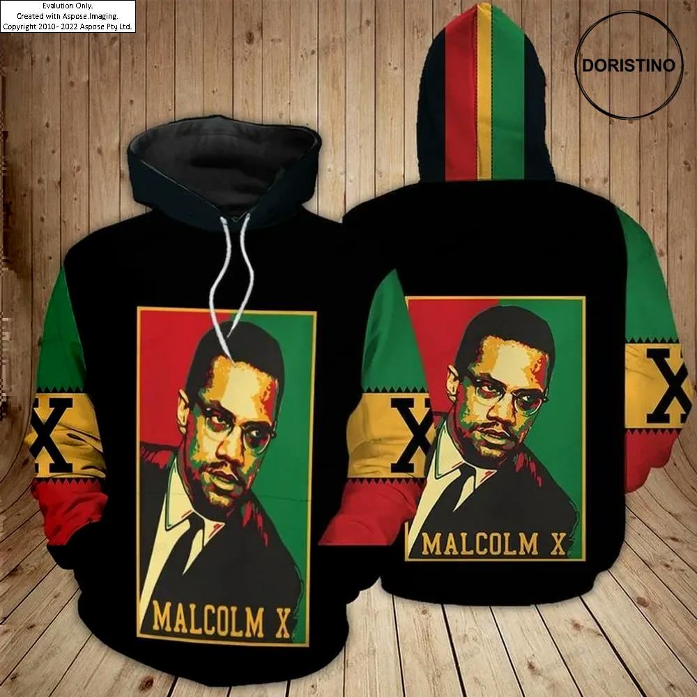 Malcolm X Vintage Full Ing V3 Limited Edition 3d Hoodie