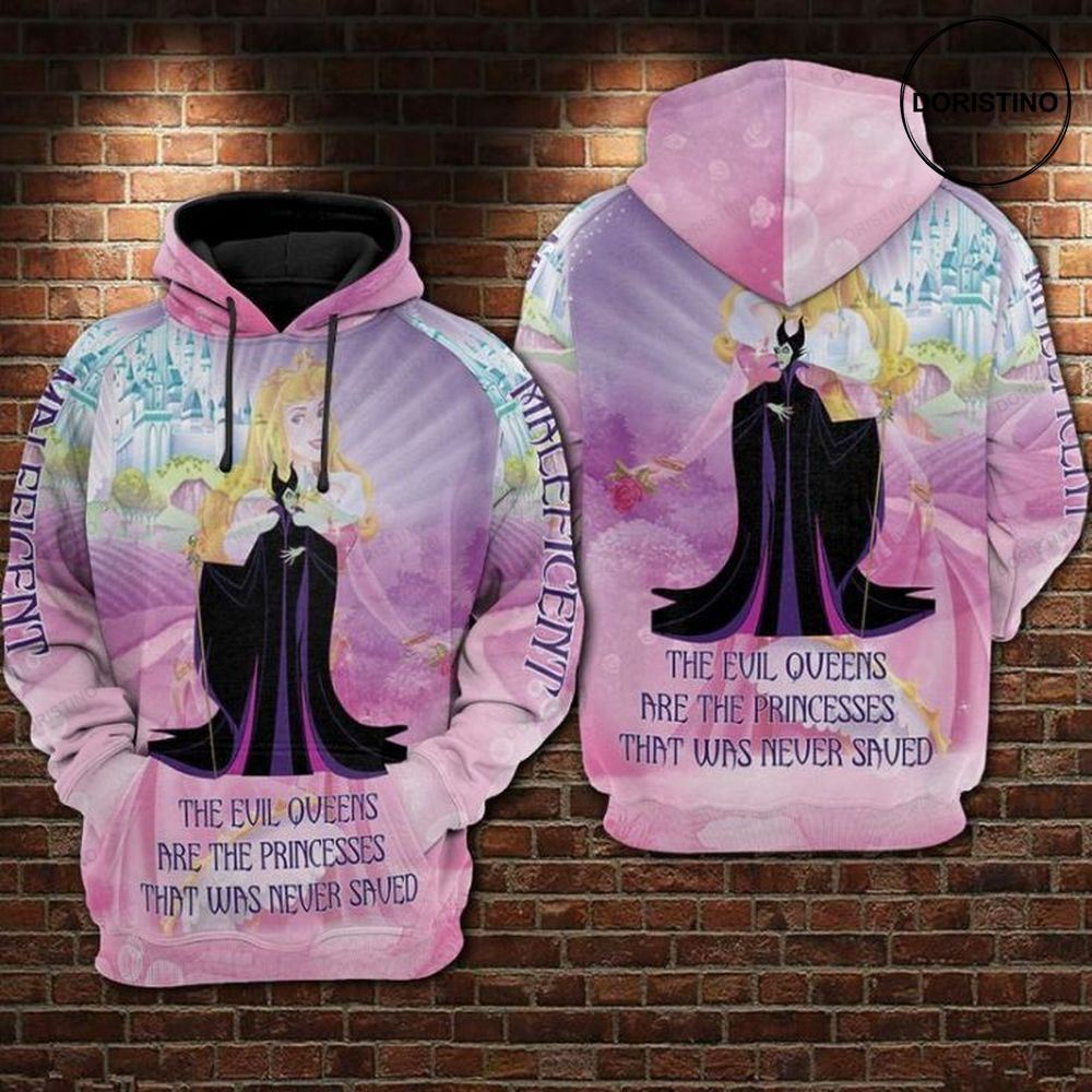 Maleficent And Princess Aurora Limited Edition 3d Hoodie