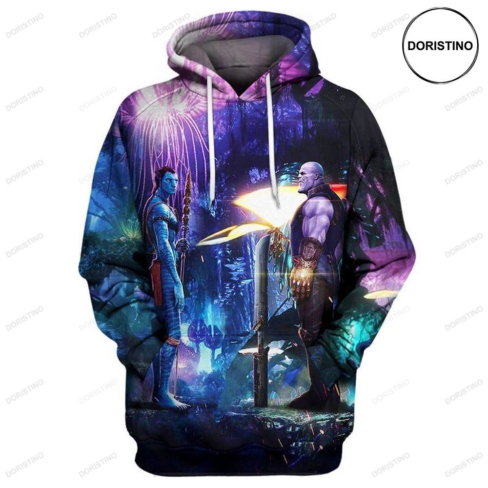 Marvel Thanos And Avatar All Over Print Hoodie