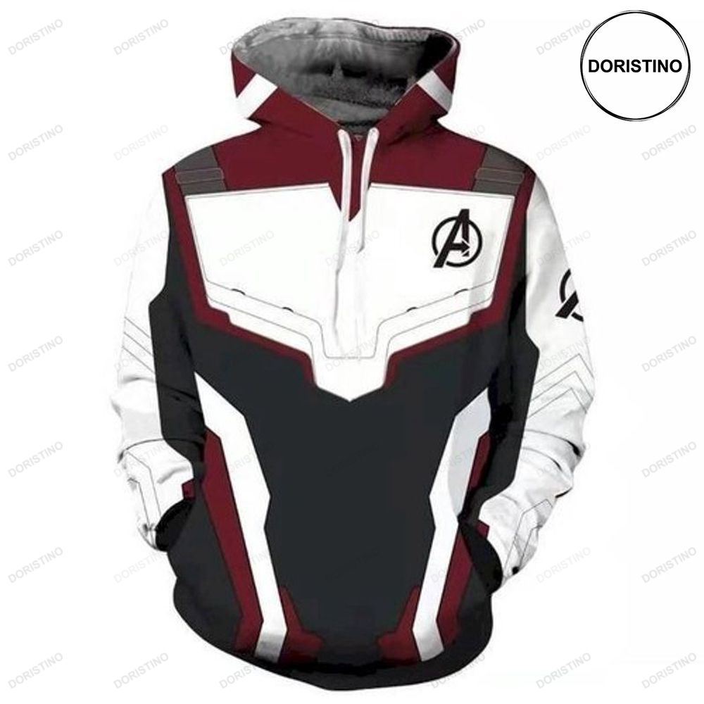 Marvel The Avengers V4 Endgame Quantum Realm Cosplay Costume All Over Print Hoodie