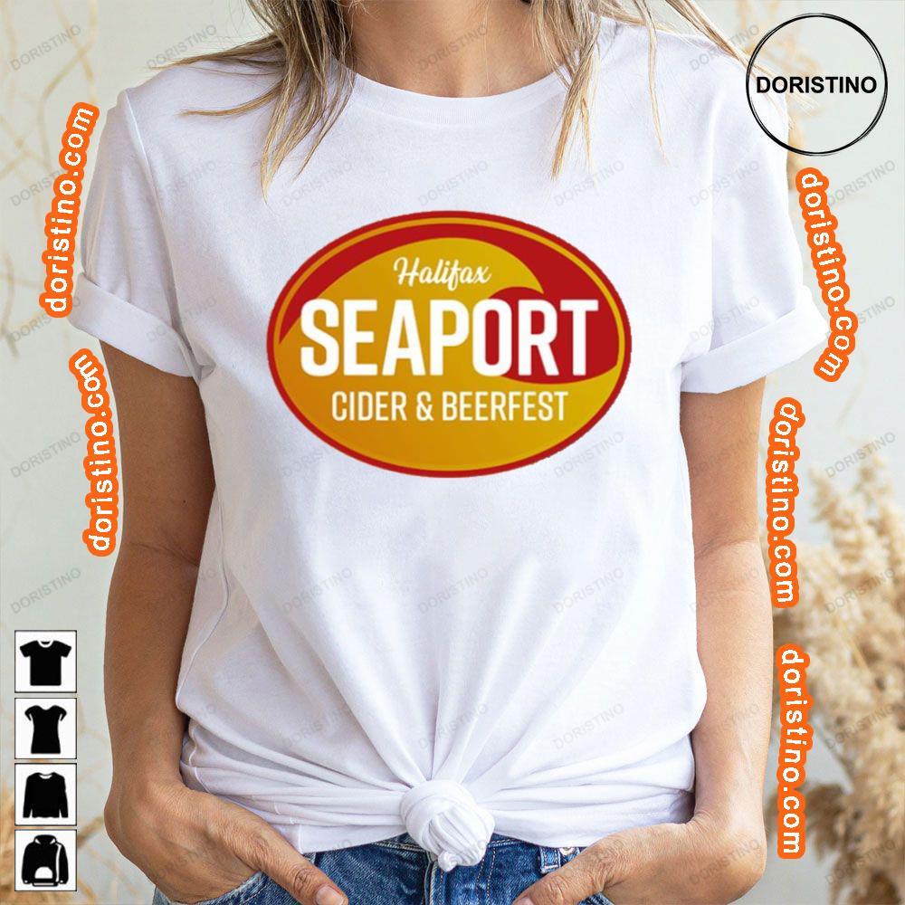 Art Halifax Seaport Cider Beerfest 2024 Logo Tshirt