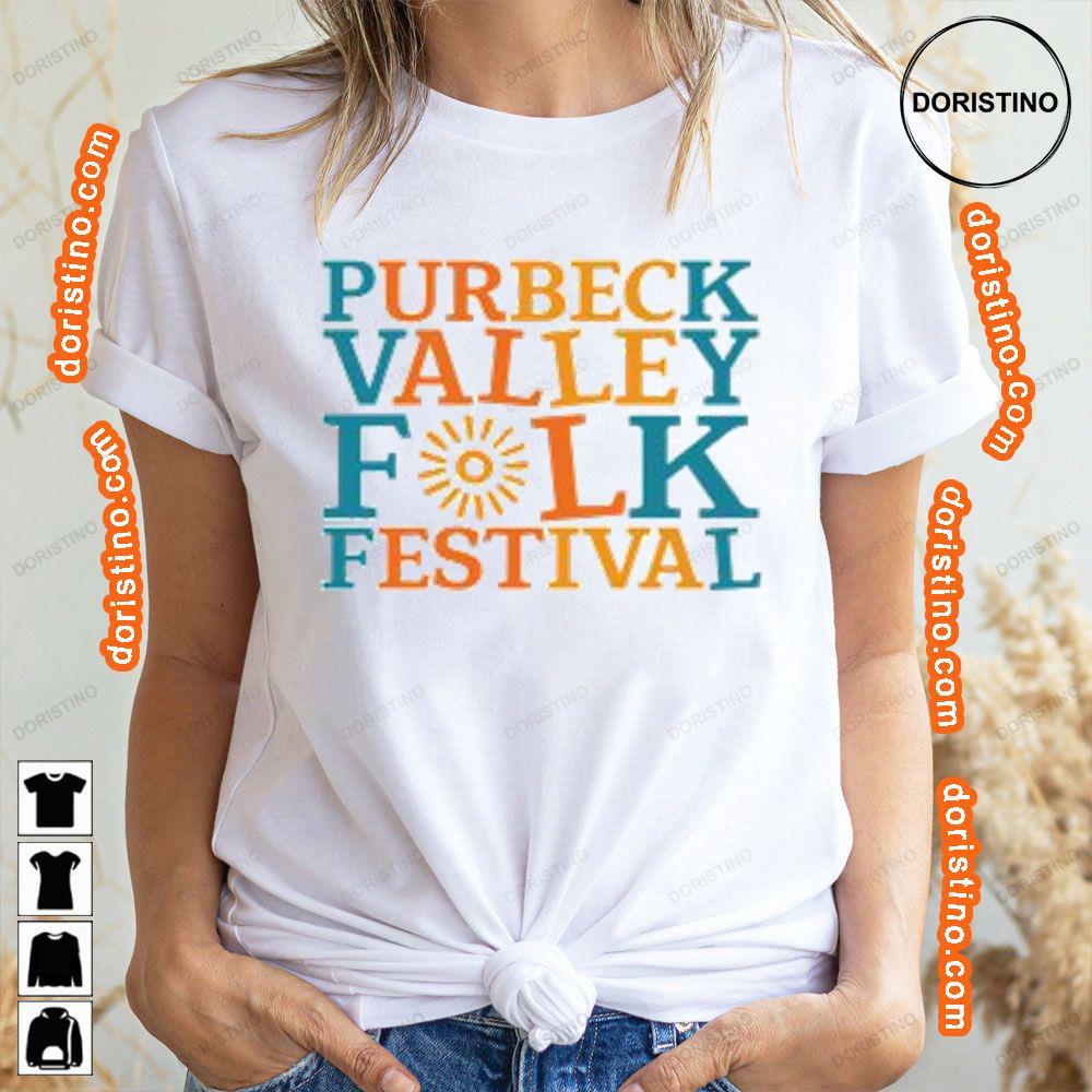 Art Purbeck Valley Folk Festival 2024 Logo Shirt