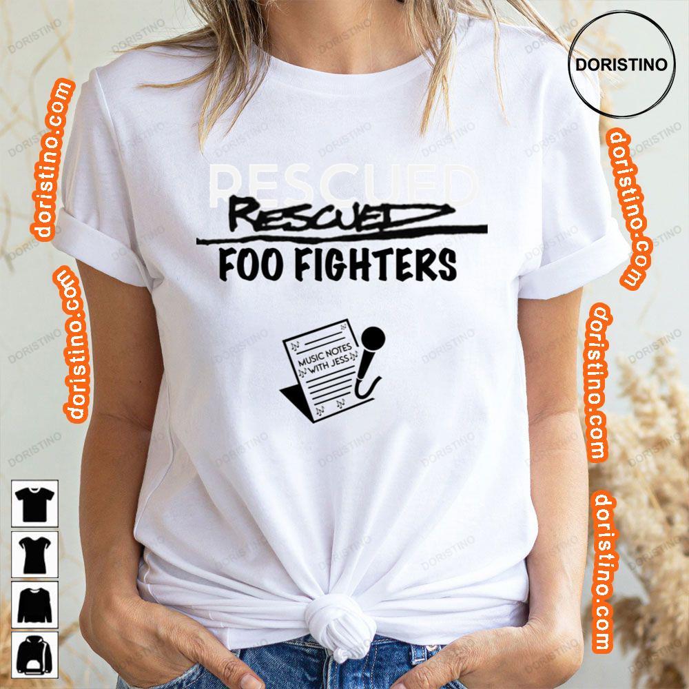 Art Rescued Foo Fighters Tshirt