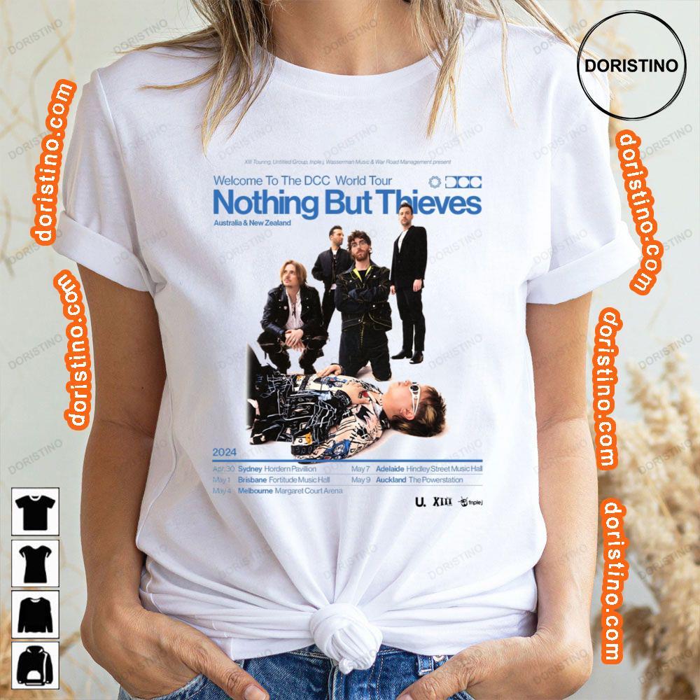 Art Welcome To The Dcc World Tour Nothing But Thieves Shirt