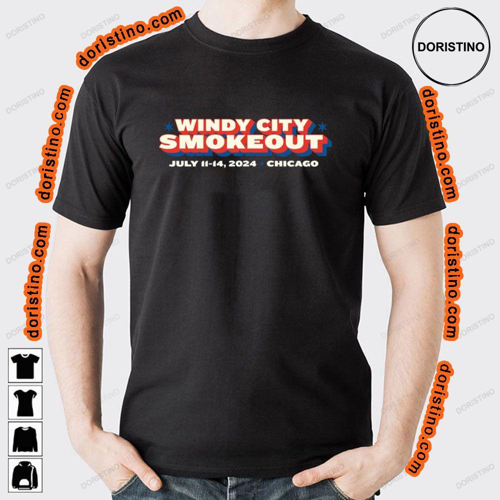 Art Windy City Smokeout 2024 Logo Shirt