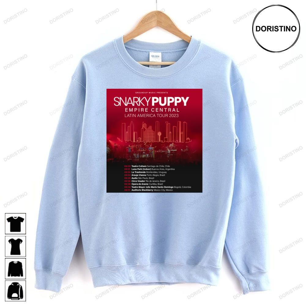 Snarky Puppy Empire Central Latin American Tour 2023 Trending Style