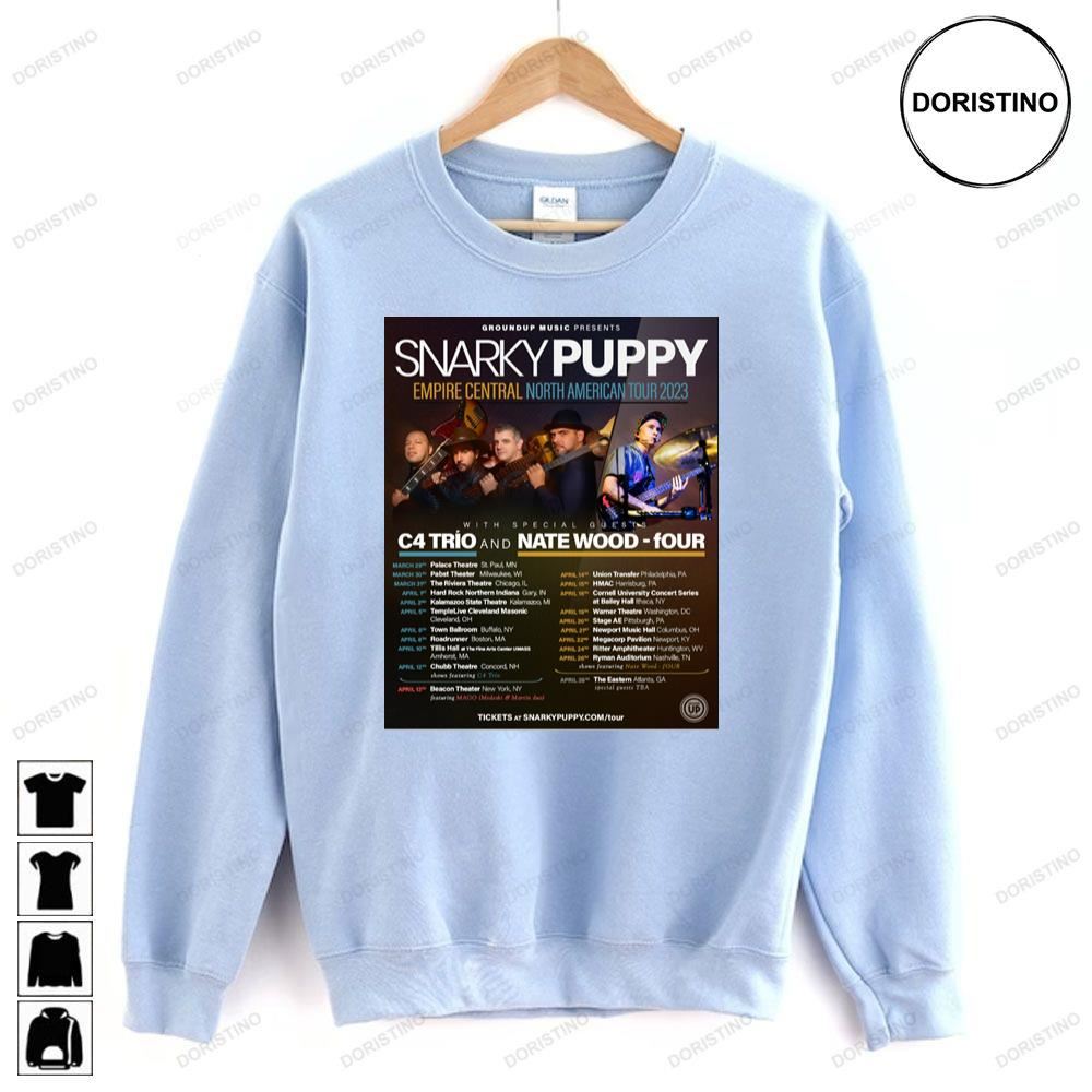Snarky Puppy Empire Central North American Tour 2023 With Guest Awesome Shirts