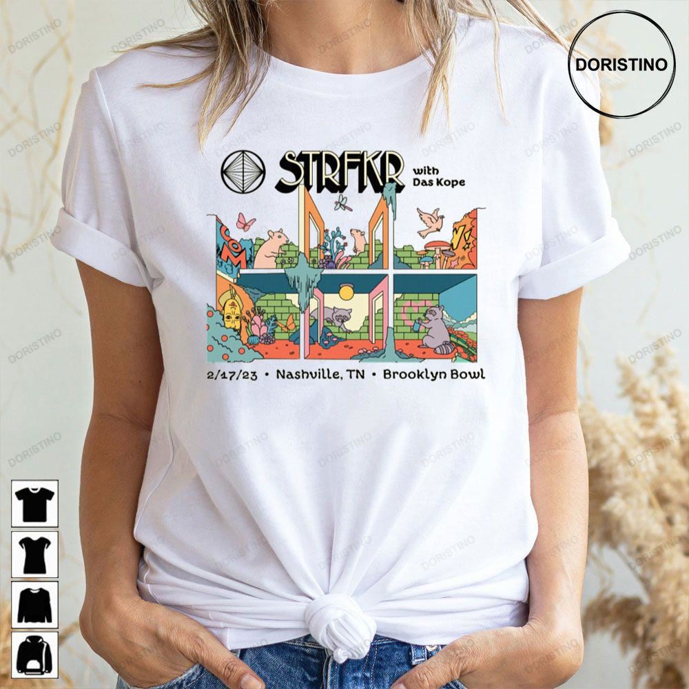 Strfkr Feb 2023 Tour Dates Limited Edition T-shirts