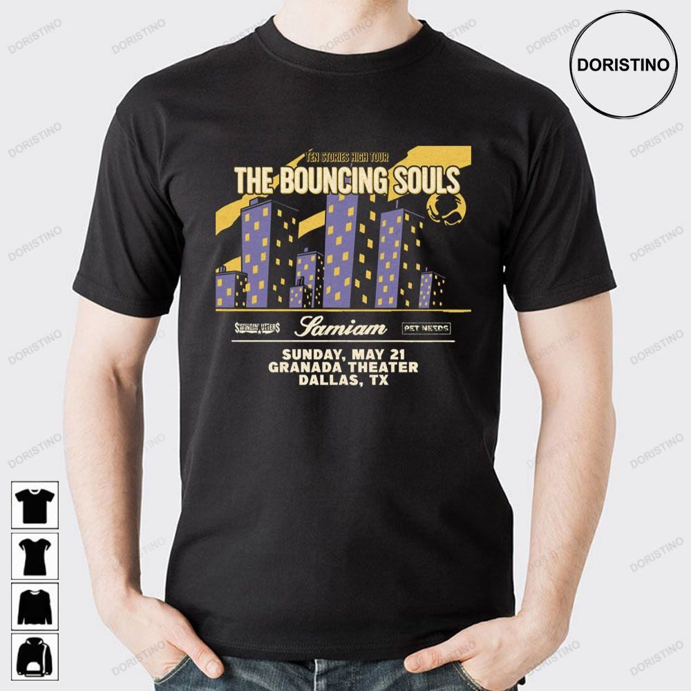The Bouncing Souls 2023 Tour Awesome Shirts