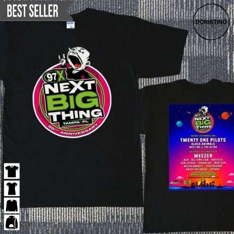 97x Next Big Thing Festival Dec 2021 Music Doristino Limited Edition T-shirts
