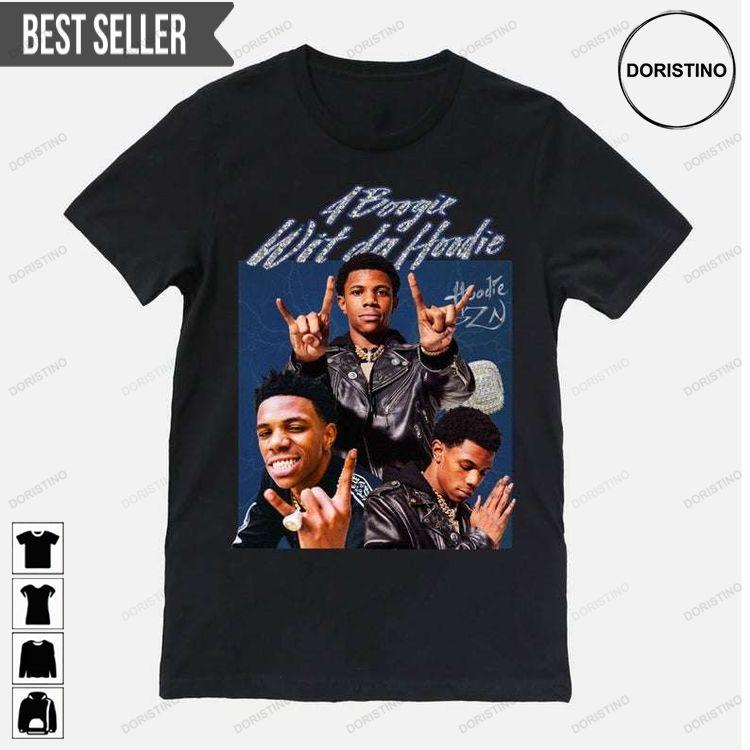 A Boogie Wit Da Vintage Retro Rap Music Hip Hop Doristino Awesome Shirts