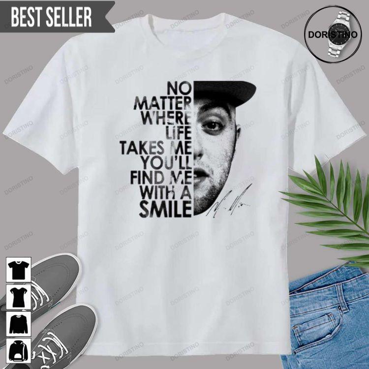 A Smile Mac Miller Vintage Doristino Limited Edition T-shirts
