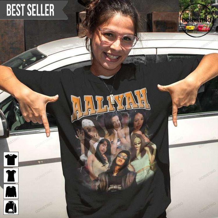 Aaliyah American Singer Doristino Awesome Shirts