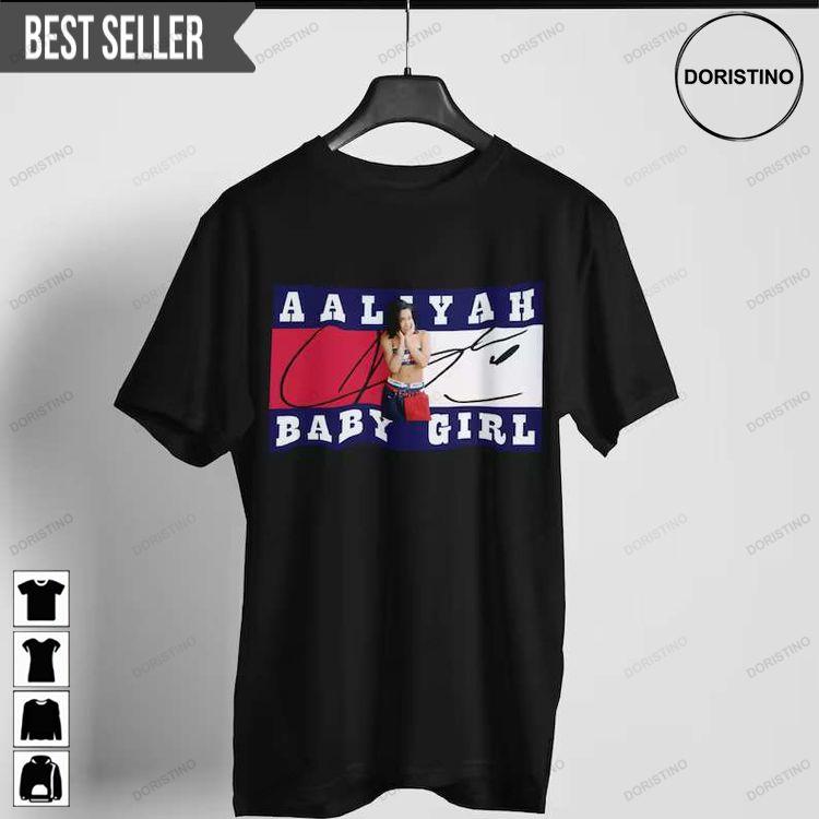Aaliyah Baby Girl Singer Retro Doristino Limited Edition T-shirts