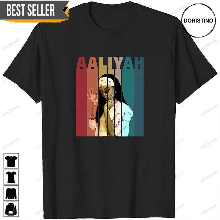 Aaliyah Music Retro Vintage Doristino Trending Style