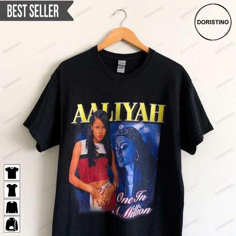 Aaliyah One In A Million Music Singer Doristino Awesome Shirts