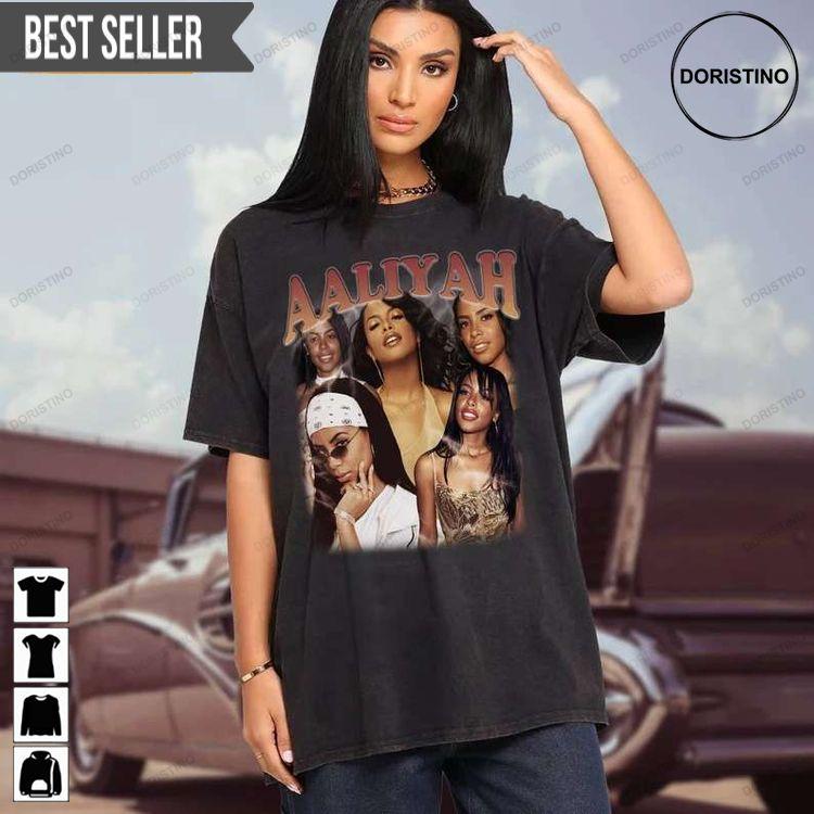 Aaliyah Special Order Singer Rnb Short-sleeve Doristino Awesome Shirts