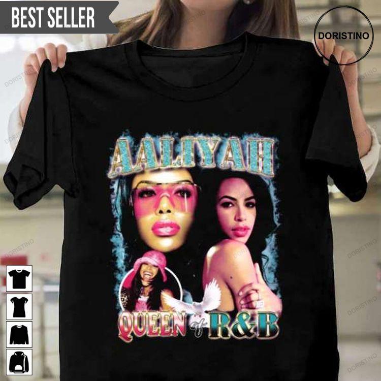 Aaliyah Vintage 90s Singer Music Doristino Trending Style