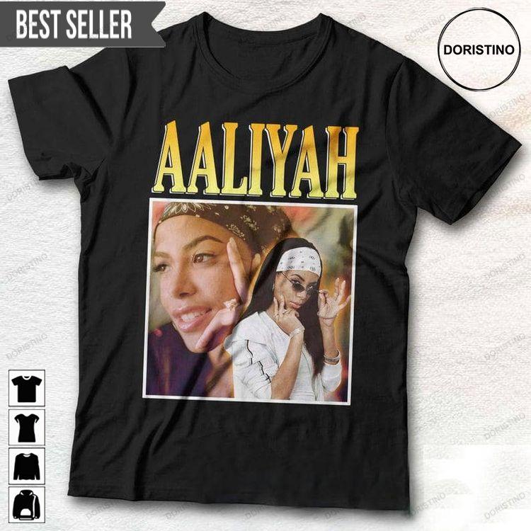 Aaliyah Vintage 90s Unisex Doristino Awesome Shirts