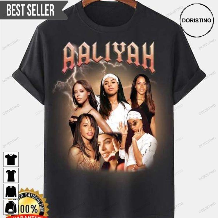 Aaliyah Vintage Music Singer Doristino Awesome Shirts