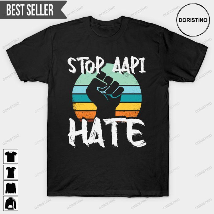 Aapi Lives Matter Stop Aapi Hate Unisex Doristino Awesome Shirts