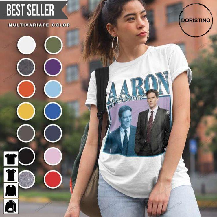 Aaron Hotchner Criminal Miinds Tv Series Doristino Limited Edition T-shirts