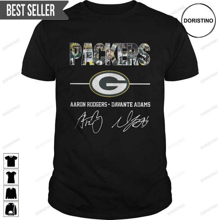 Aaron Rodgers Davante Adams Green Bay Packers Doristino Limited Edition T-shirts