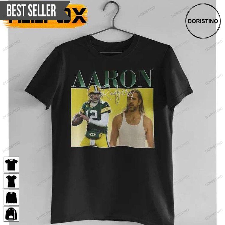 Aaron Rodgers Green Bay Packers Football Unisex Doristino Limited Edition T-shirts