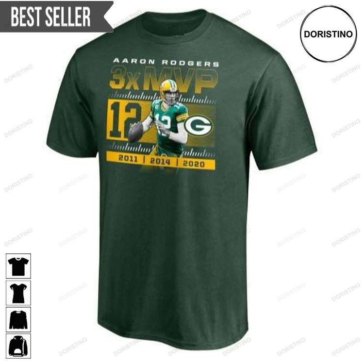 Aaron Rodgers Mvp Packers Doristino Limited Edition T-shirts