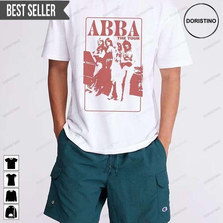Abba 1979 Tour Short-sleeve Doristino Limited Edition T-shirts