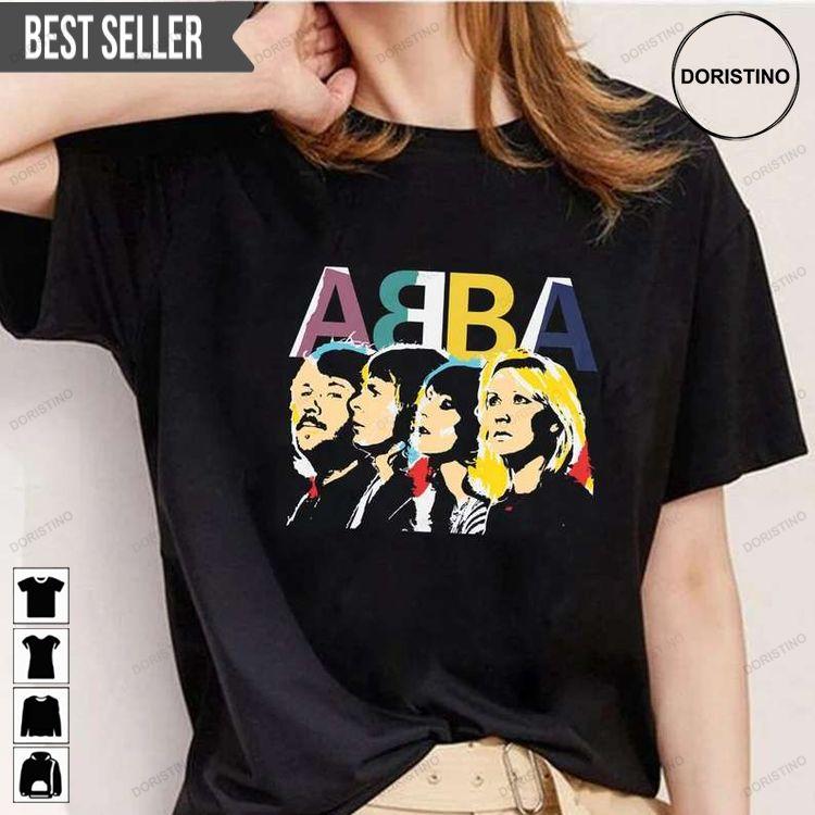 Abba Celebration 50 Years Doristino Limited Edition T-shirts