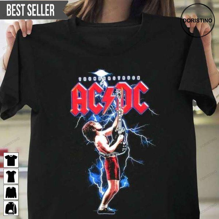 Acdc Thunderstruck Ft Lauderdale Event 2016 Angus Doristino Awesome Shirts