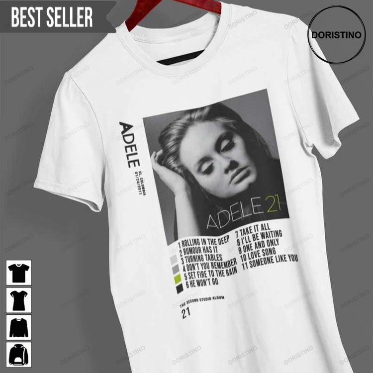 Adele 21 Singer Unisex Music Doristino Awesome Shirts