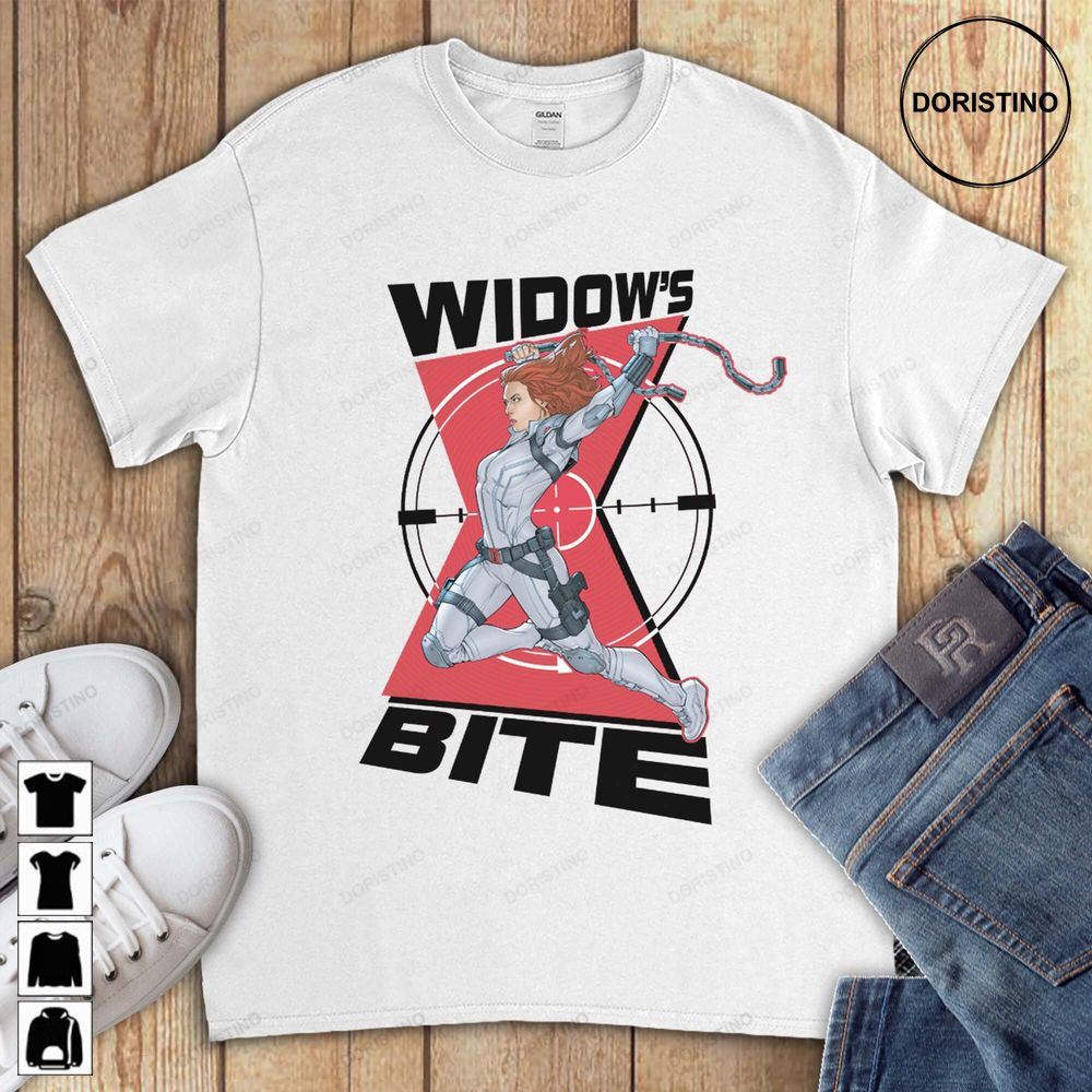 Marvel Black Widow Bite The Avenger Funny Movies Unisex Gift For Men Women Limited Edition T-shirts