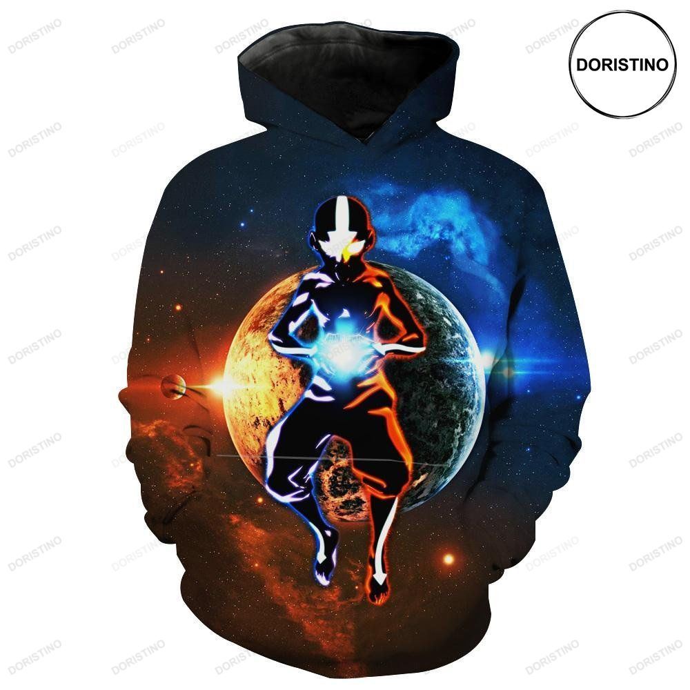 Avatar State Aang Avatar The Last Airbender Awesome 3D Hoodie